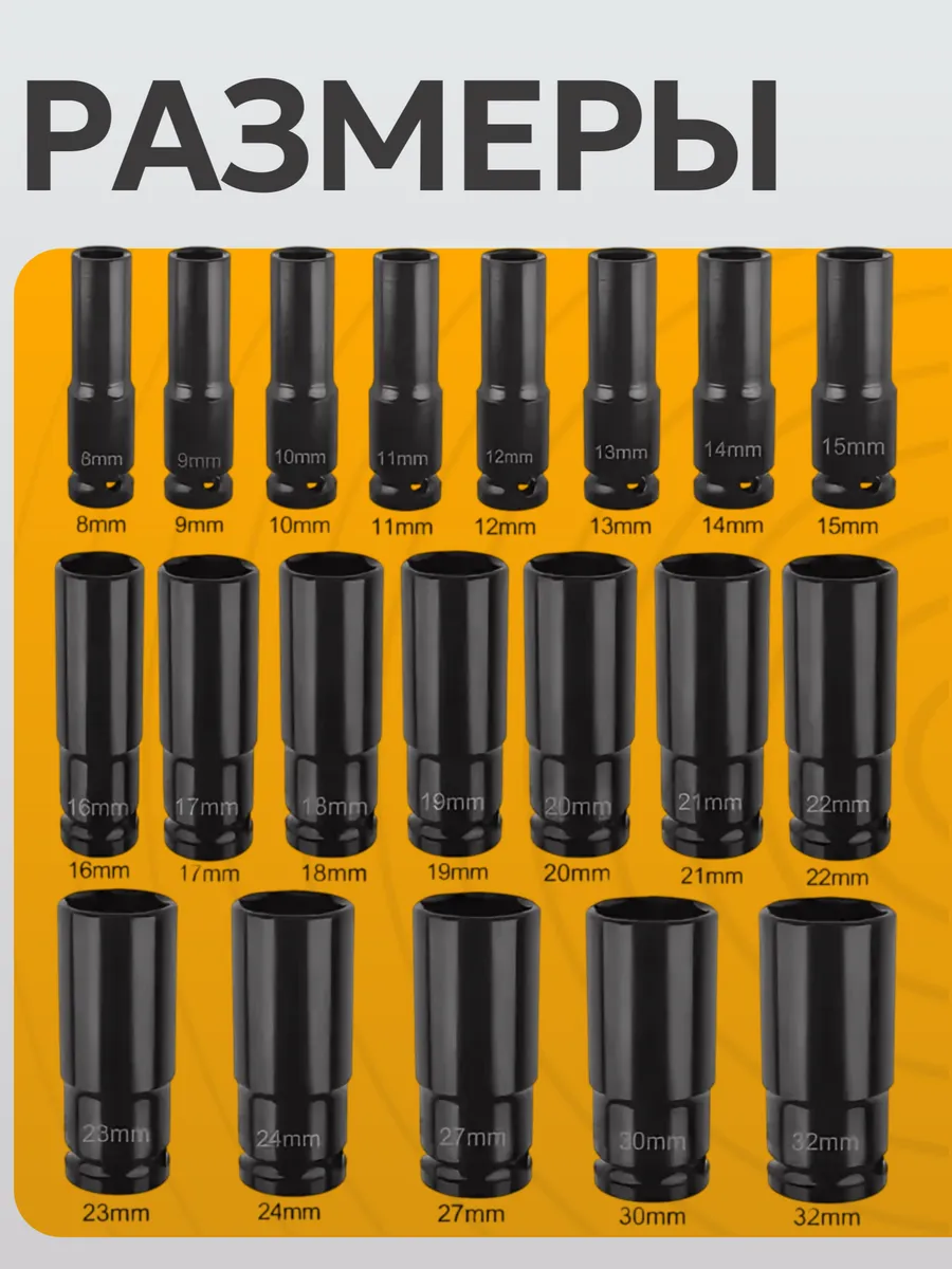 Кейс для набора головок